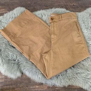 Everlane The Lightweight Wide Leg Crop Chino Pants